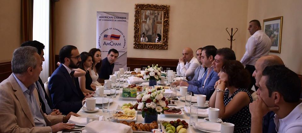 AMCHAM BOARD HELD A BREAKFAST MEETING WITH DEPUTY PRIME MINISTER