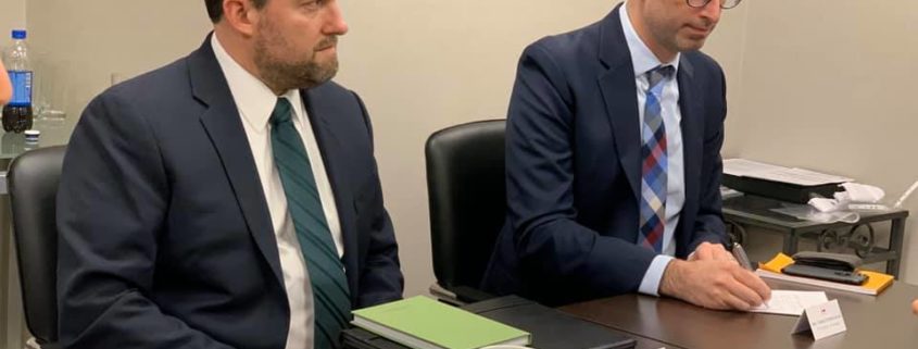 Board Meeting with Mr. Mihail Seroka, Desk Officer, US Department of State