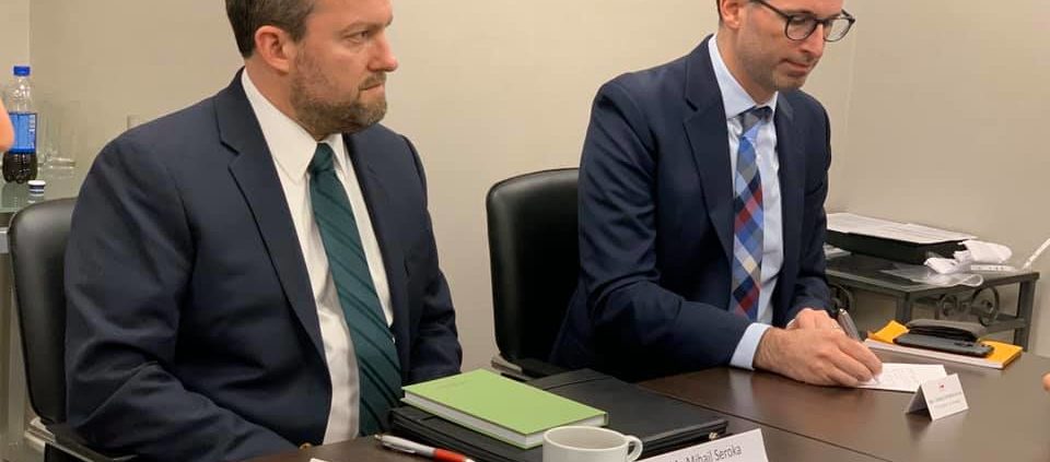 Board Meeting with Mr. Mihail Seroka, Desk Officer, US Department of State