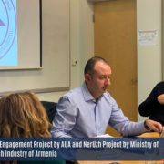 Students Engagement Project by AUA and NerUzh Project by Ministry of High-Tech Industry